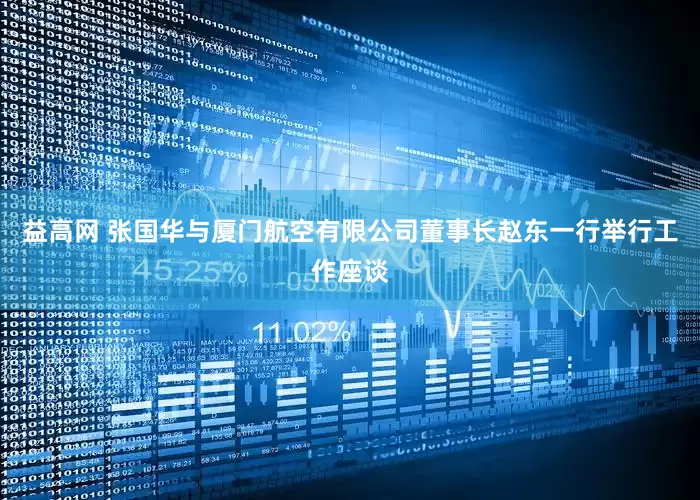益高网 张国华与厦门航空有限公司董事长赵东一行举行工作座谈